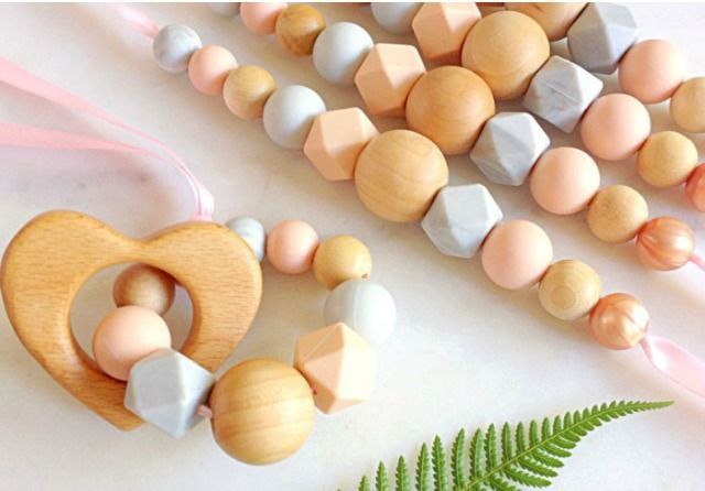 Teething rings from Hold Your Horsies Design
